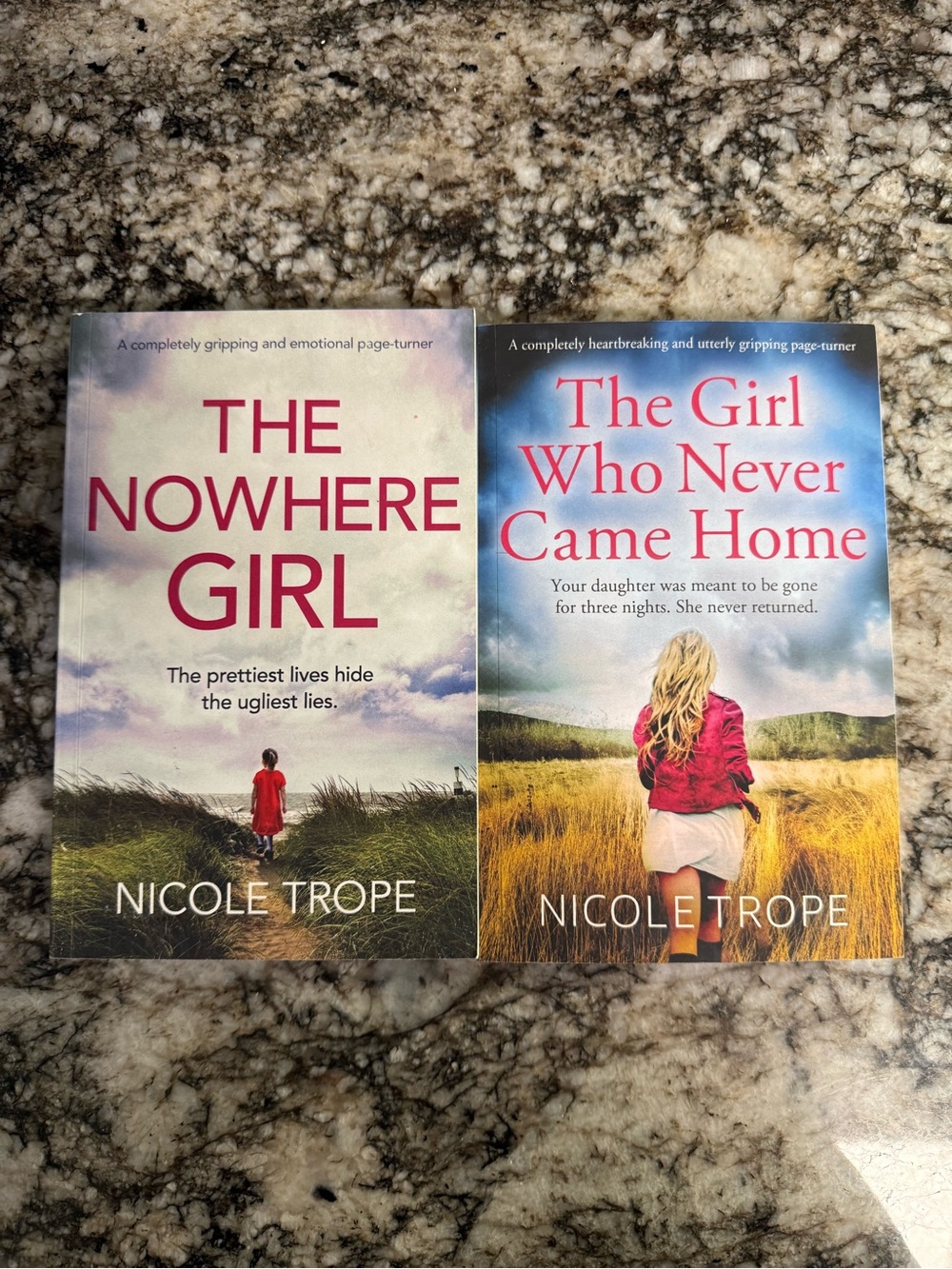 Nicole Trope Lot The Nowhere Girl + The Girl Who Never Came Home